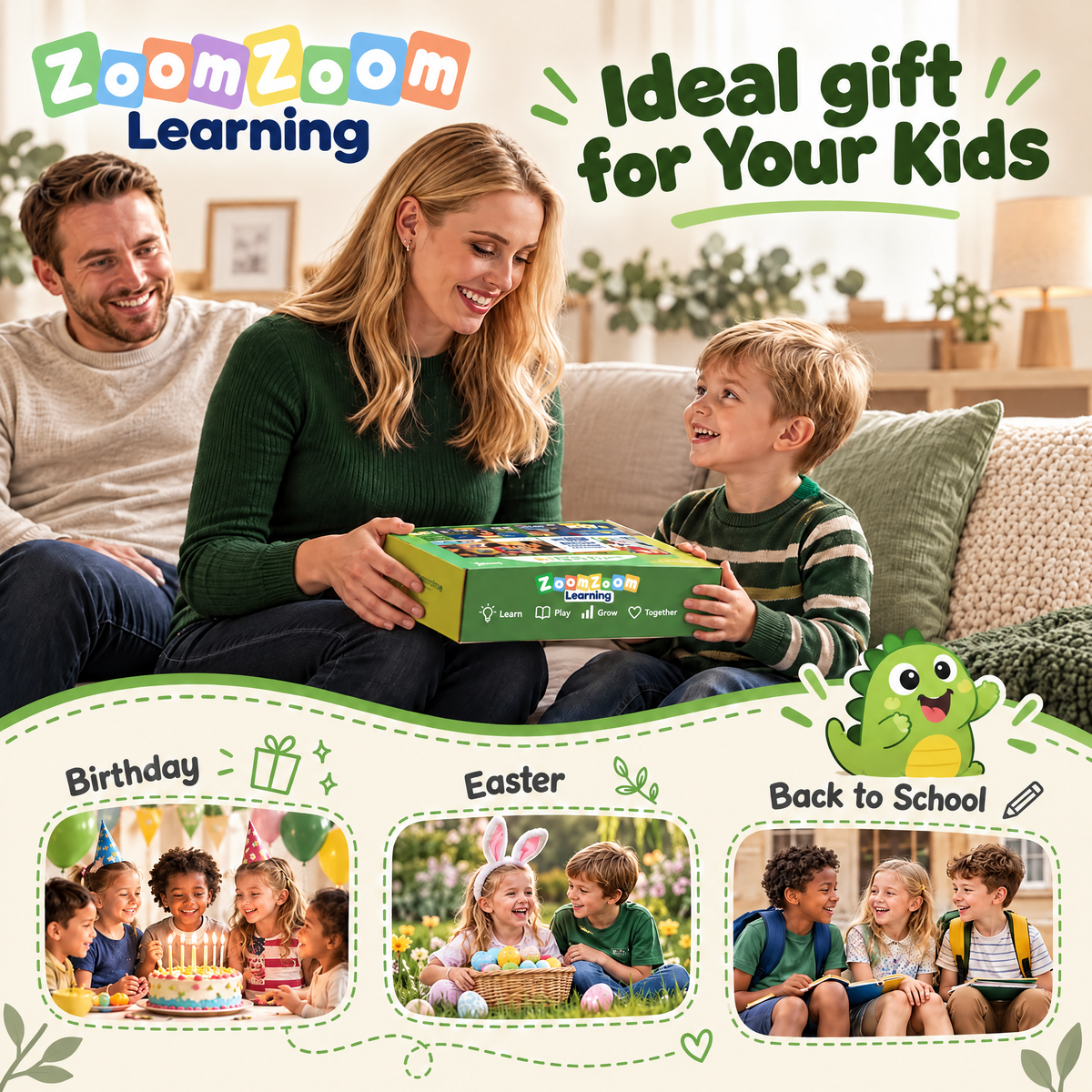 Dinosaur Talking Pen Phonics Cards