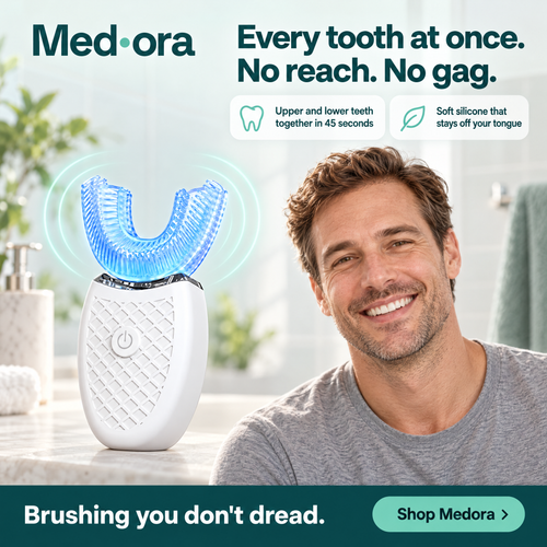 Medora Anti-Gag Ultrasonic U-Shaped Toothbrush