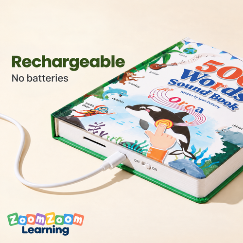 ZoomZoom Learning 500 Words Sound Book